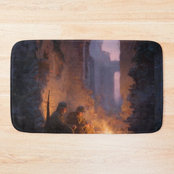 Item preview, Soldiers Resting Before Dawn designed and sold by Rtymer.