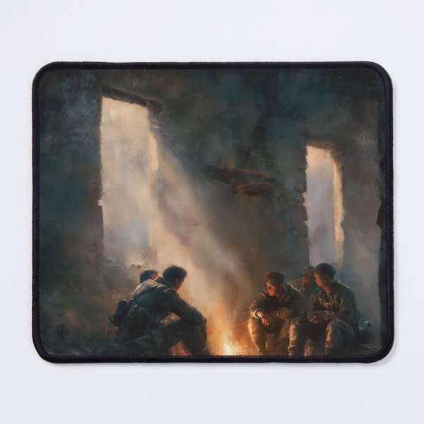Item preview, Soldiers Resting Before Dawn designed and sold by Rtymer.