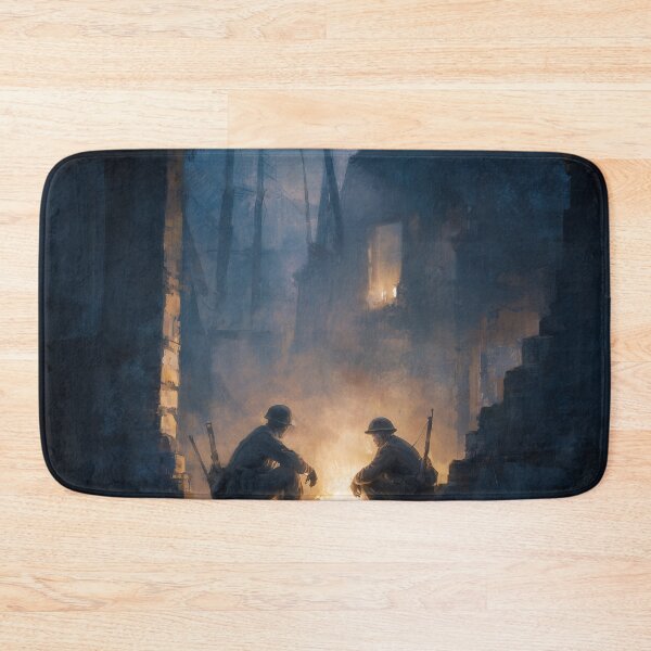Item preview, Soldiers Resting Before Dawn designed and sold by Rtymer.