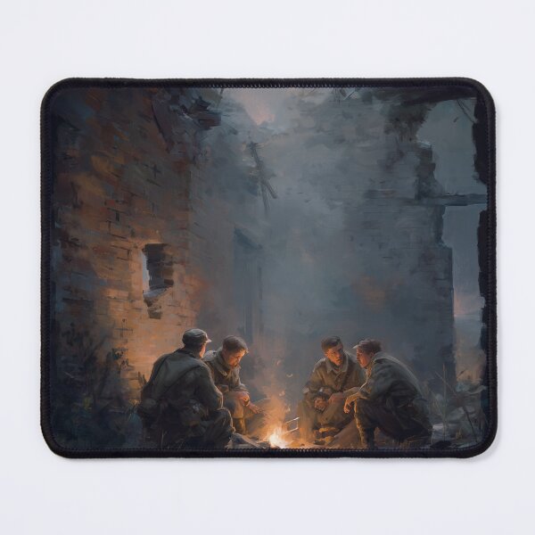 Item preview, Soldiers Resting Before Dawn designed and sold by Rtymer.