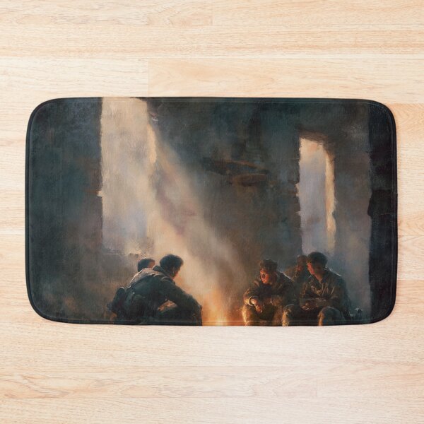 Item preview, Soldiers Resting Before Dawn designed and sold by Rtymer.