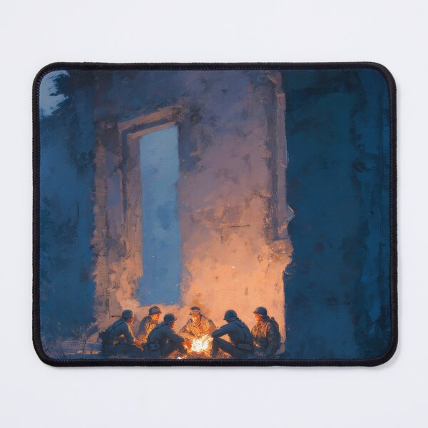 Item preview, Soldiers Resting Before Dawn designed and sold by Rtymer.