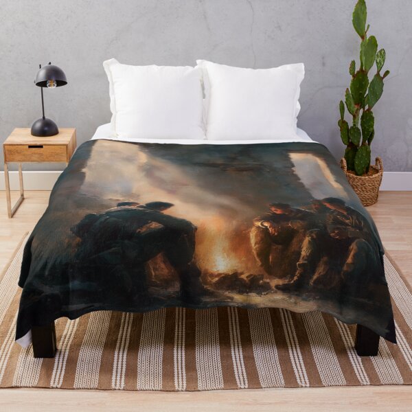 Item preview, Soldiers Resting Before Dawn designed and sold by Rtymer.