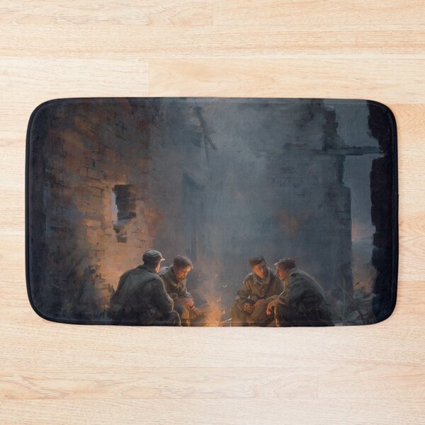 Item preview, Soldiers Resting Before Dawn designed and sold by Rtymer.