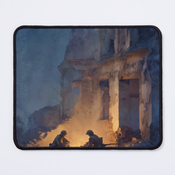 Item preview, Soldiers Resting Before Dawn designed and sold by Rtymer.