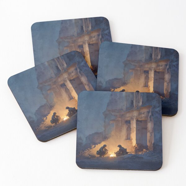 Item preview, Soldiers Resting Before Dawn designed and sold by Rtymer.