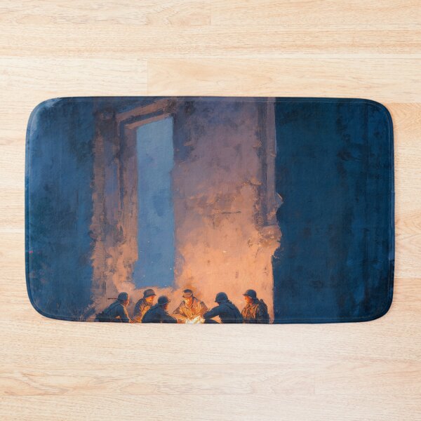 Item preview, Soldiers Resting Before Dawn designed and sold by Rtymer.