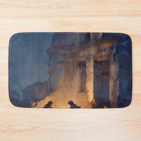 Item preview, Soldiers Resting Before Dawn designed and sold by Rtymer.