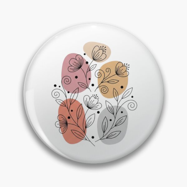 Artikelvorschau, Minimalistische florale Linienkunst – Botanisches Pastelldesign entworfen und verkauft von Unsololugar.