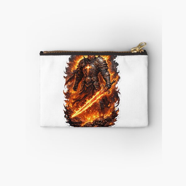 Item preview, Infernal Flame Knight Warrior Sticker designed and sold by Mystic Wild Studio.