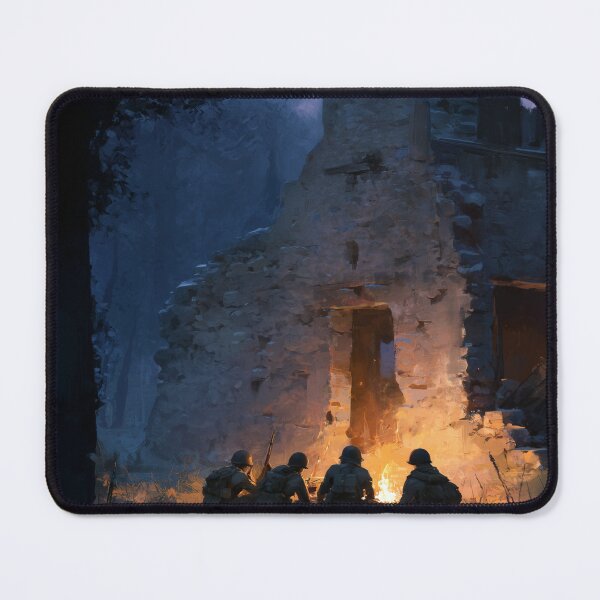 Item preview, Soldiers Resting Before Dawn designed and sold by Rtymer.