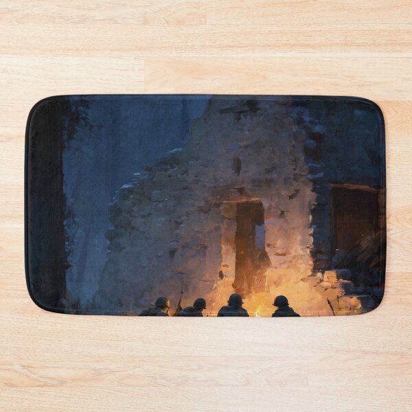 Item preview, Soldiers Resting Before Dawn designed and sold by Rtymer.