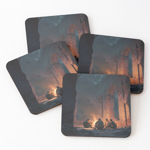 Item preview, Soldiers Resting Before Dawn designed and sold by Rtymer.