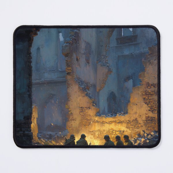 Item preview, Soldiers Resting Before Dawn designed and sold by Rtymer.