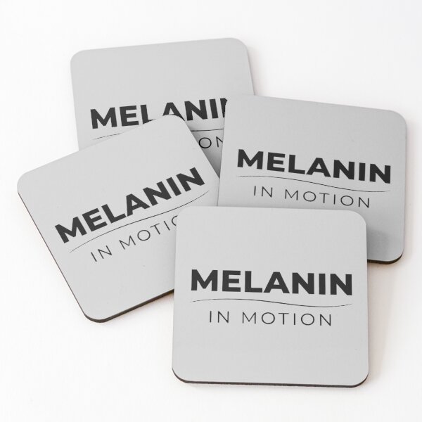Item preview, Melanin in Motion Afro Minimalist Modern Aesthetic Design designed and sold by The Melanic.
