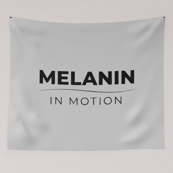 Item preview, Melanin in Motion Afro Minimalist Modern Aesthetic Design designed and sold by The Melanic.