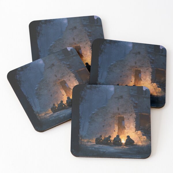 Item preview, Soldiers Resting Before Dawn designed and sold by Rtymer.