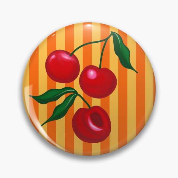 Item preview, Retro Cherry Pattern Orange Aesthetic designed and sold by joleyjl.
