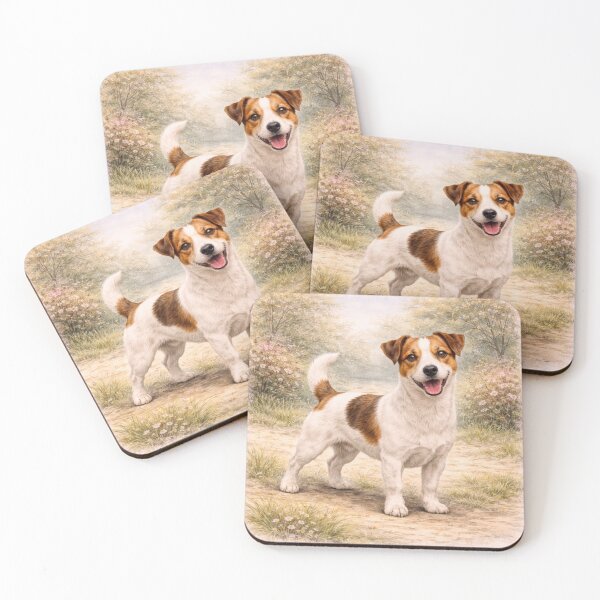 Item preview, Vintage Jack Russell designed and sold by Blackberry Hill Design Co..