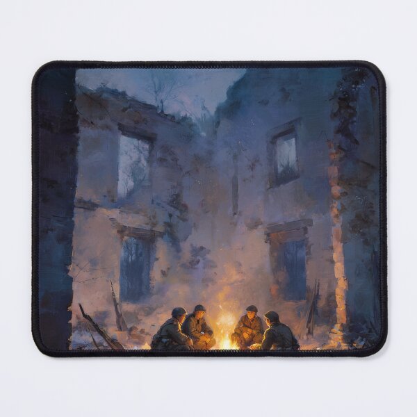 Item preview, Soldiers Resting Before Dawn designed and sold by Rtymer.