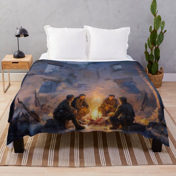 Item preview, Soldiers Resting Before Dawn designed and sold by Rtymer.