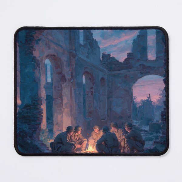 Item preview, Soldiers Resting Before Dawn designed and sold by Rtymer.