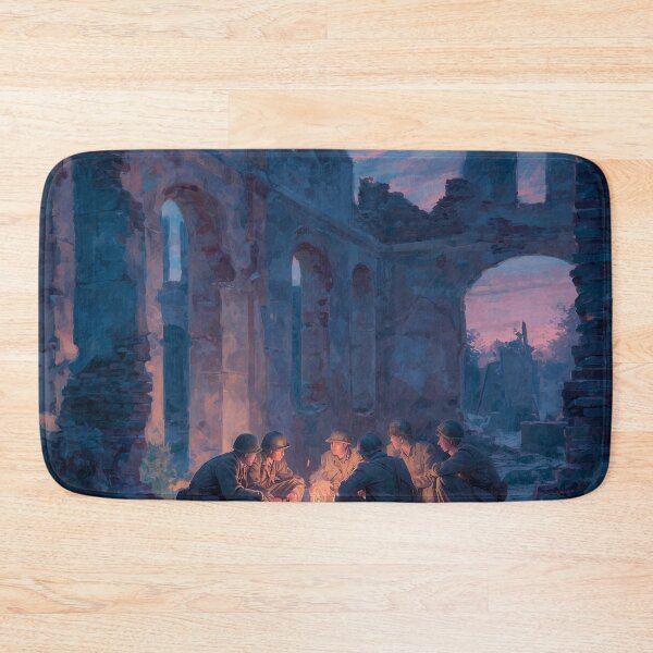 Item preview, Soldiers Resting Before Dawn designed and sold by Rtymer.
