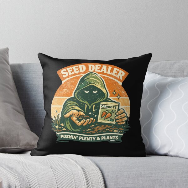 Item preview, Seed Dealer - Funny Retro Gardening Humor for Men designed and sold by VeroChaos.