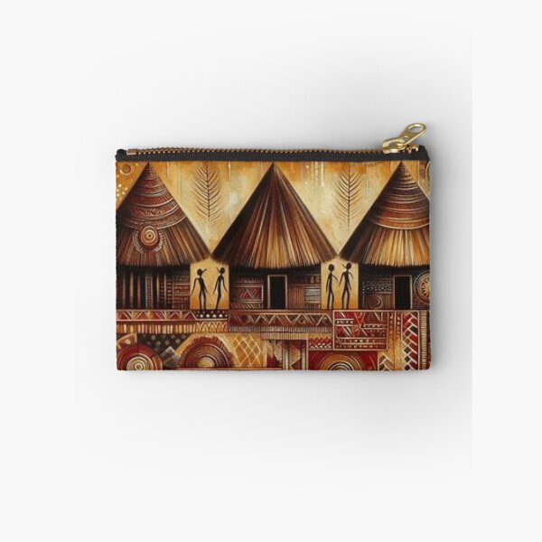 Item preview, Huts, Tribal Art Style  designed and sold by Shs-Kenya.