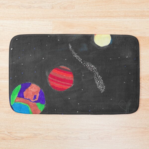 Item preview, Beyond The Stars — Abstract Space Watercolor with Planets and Starfield designed and sold by Jganger.