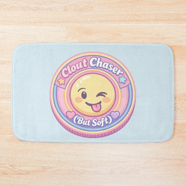 Item preview, Clout Chaser But Soft | Pastel Meme Coin Wink Emoji Cute Internet Humor designed and sold by PopCulturePixel.