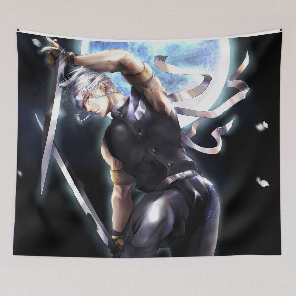 Item preview, Tengen Uzui Demon Slayer Moon Dance Pose designed and sold by mildaclairmo.