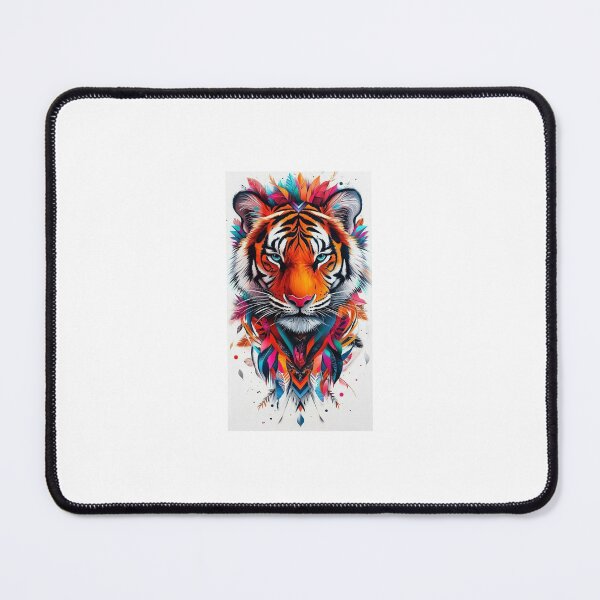 Item preview, Beatiful flowered Tiger head designed and sold by Joshuasanga76a.
