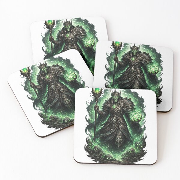 Item preview, Dark Necromancer Lich King Sticker designed and sold by Mystic Wild Studio.