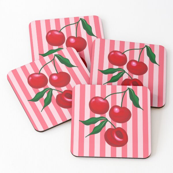 Item preview, Cute Cherry Aesthetic Sticker designed and sold by joleyjl.