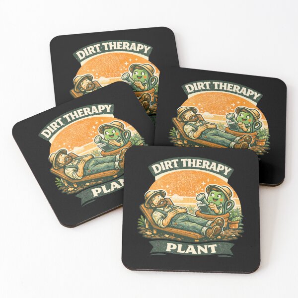 Item preview, Dirt Therapy - Funny Retro Gardening Humor for Men designed and sold by VeroChaos.