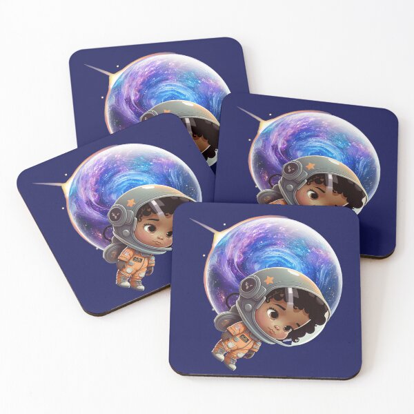 Item preview, Cute Space Girl Astronaut designed and sold by Szpaku desart .