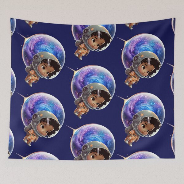 Item preview, Cute Space Girl Astronaut designed and sold by Szpaku desart .