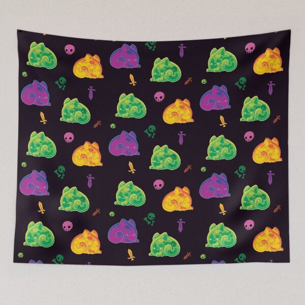 Item preview, Slime Cat Pattern designed and sold by ZephyrVyn.