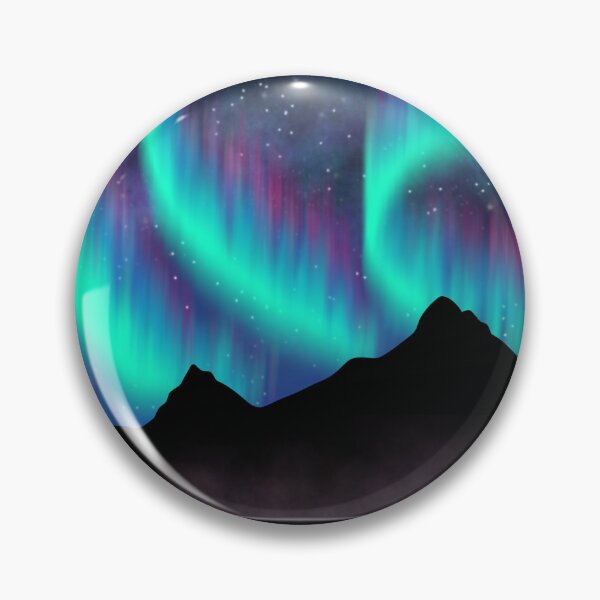 Item preview, Aurora Borealis Northern Lights Digital Art designed and sold by Amazink Creations.