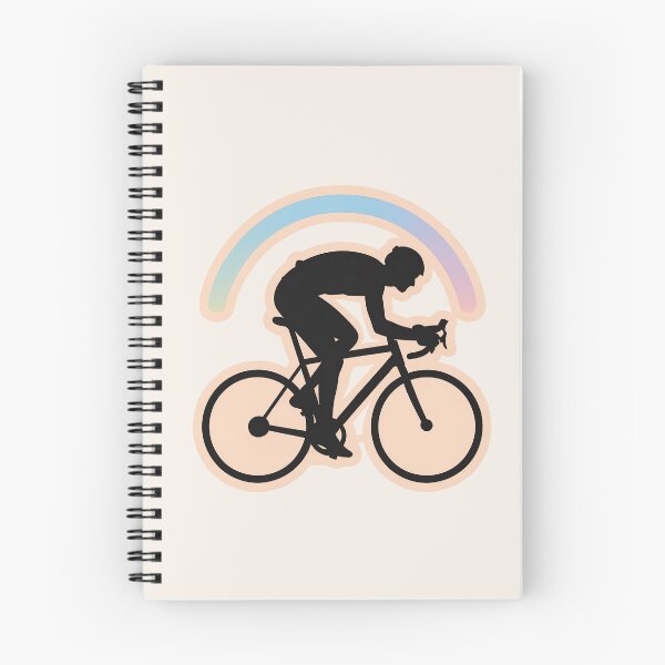 Item preview, Soft Strength Cyclist Minimal Fitness Art designed and sold by TrendMorphic.