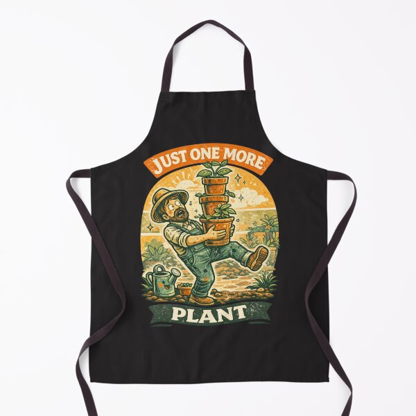 Item preview, Just One More Plant - Funny Retro Gardening Humor for Men designed and sold by VeroChaos.