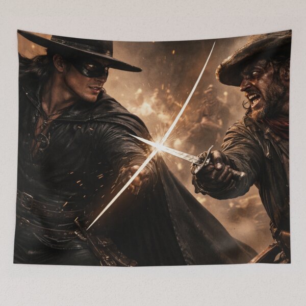 Item preview, Zorro Epic Duel: Legendary Masked Hero in a Cinematic Sword Fight designed and sold by SHOCAMPOS DESIGNS .