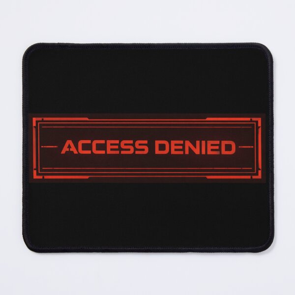 Item preview, Access Denied AI System Shirt – Minimal Cyberpunk Interface Design designed and sold by ZEBBEDE - Minimal Streetwear .
