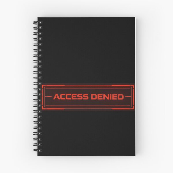 Item preview, Access Denied AI System Shirt – Minimal Cyberpunk Interface Design designed and sold by ZEBBEDE - Minimal Streetwear .
