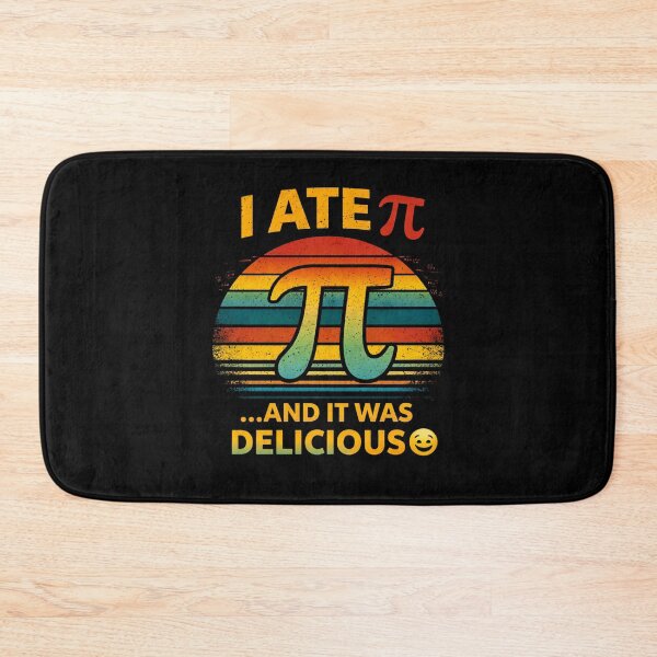 Item preview, I Ate Pi And It Was Delicious Funny Pi Day Shirt Retro Vintage Math Humor Nerd Tee designed and sold by VibeOffline Studio.