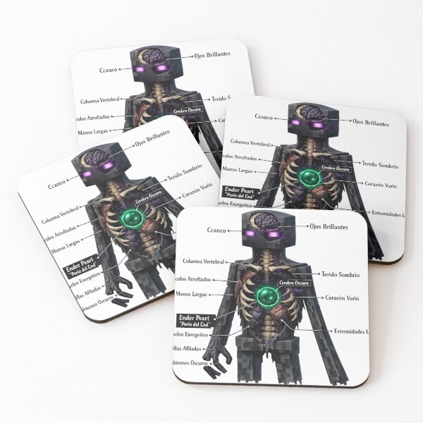 Item preview, Enderman Anatomy – Dark Energy Core with Ender Pearl designed and sold by Ana Gómez.