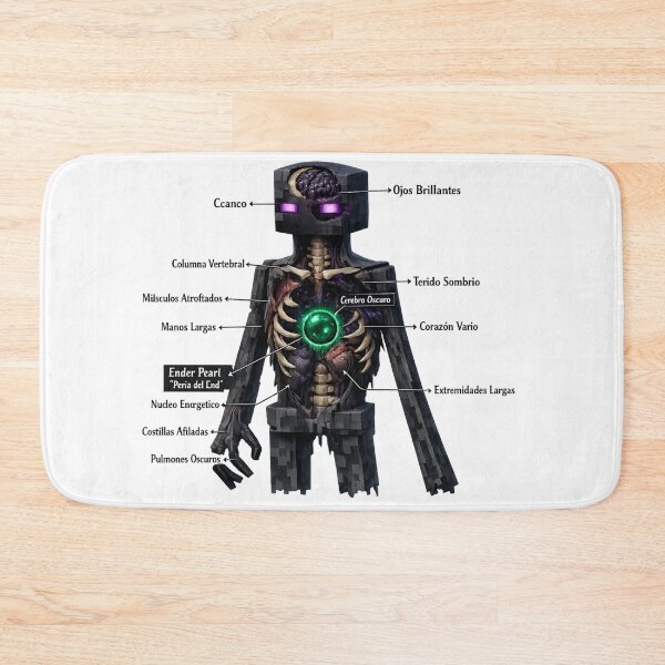 Item preview, Enderman Anatomy – Dark Energy Core with Ender Pearl designed and sold by Ana Gómez.