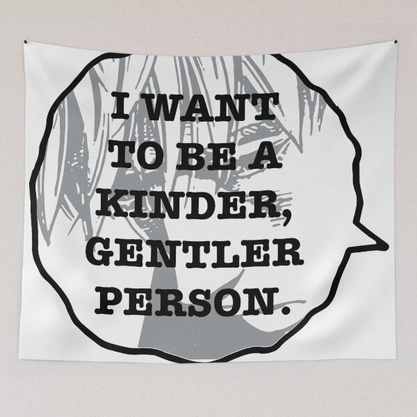 Item preview, Kinder Gentler Person - Vinland Quote designed and sold by OddityDesign.