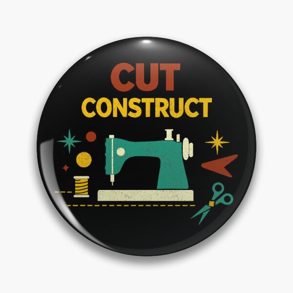 Item preview, Cut & Construct Retro Sewing Maker Design designed and sold by ksrogersdesigns.